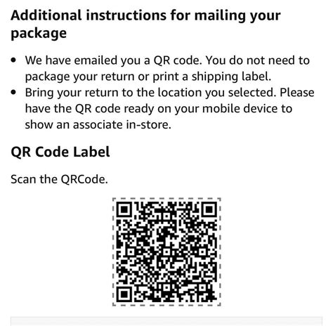 amzon hermes qr code|Amazon qr code return label.